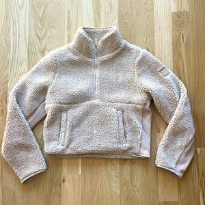 Alo Yoga Women's Shanti Half Zip Sherpa Jacket